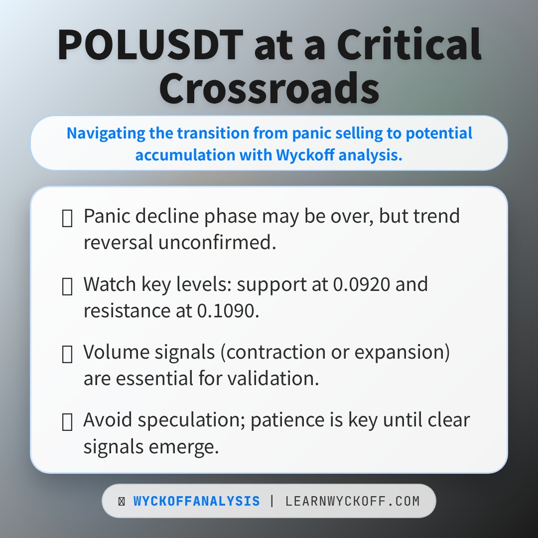 20260207 POLUSDT Market Data Review Report (Based on Wyckoff Volume-Price Perspective)