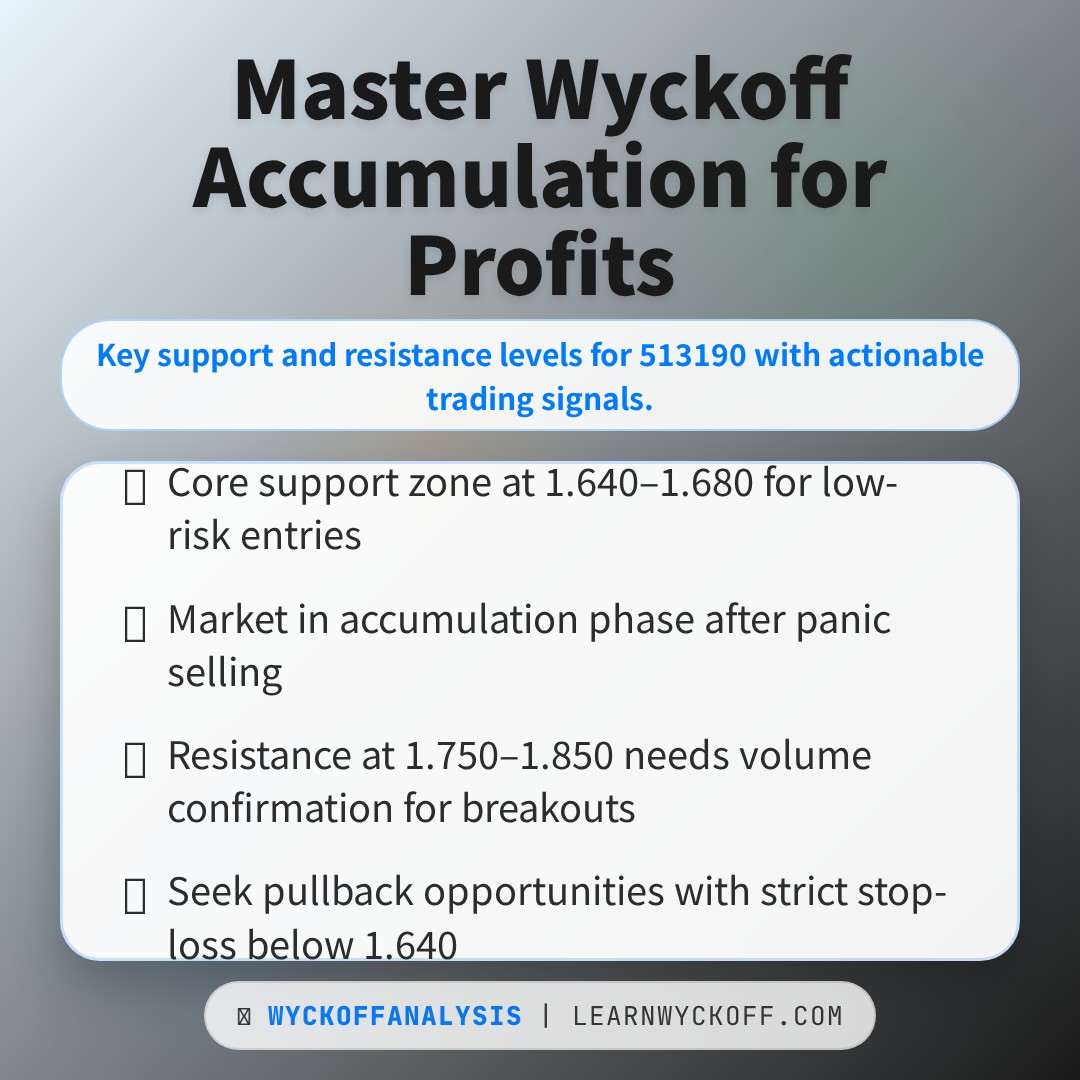 20260401 513190 Market Data Review Report (Based on Wyckoff Volume-Price Perspective)