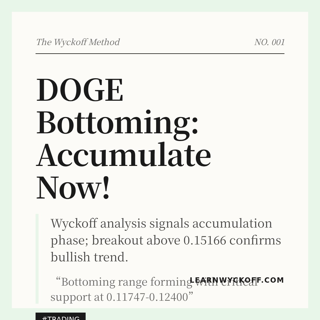 20260127 DOGEUSDT Market Data Review Report (Based on Wyckoff Volume-Price Perspective)