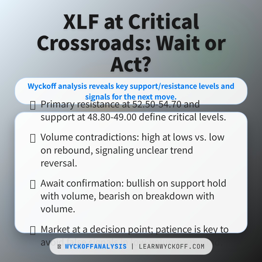 20260316 XLF Market Data Review Report (Based on Wyckoff Volume-Price Perspective)