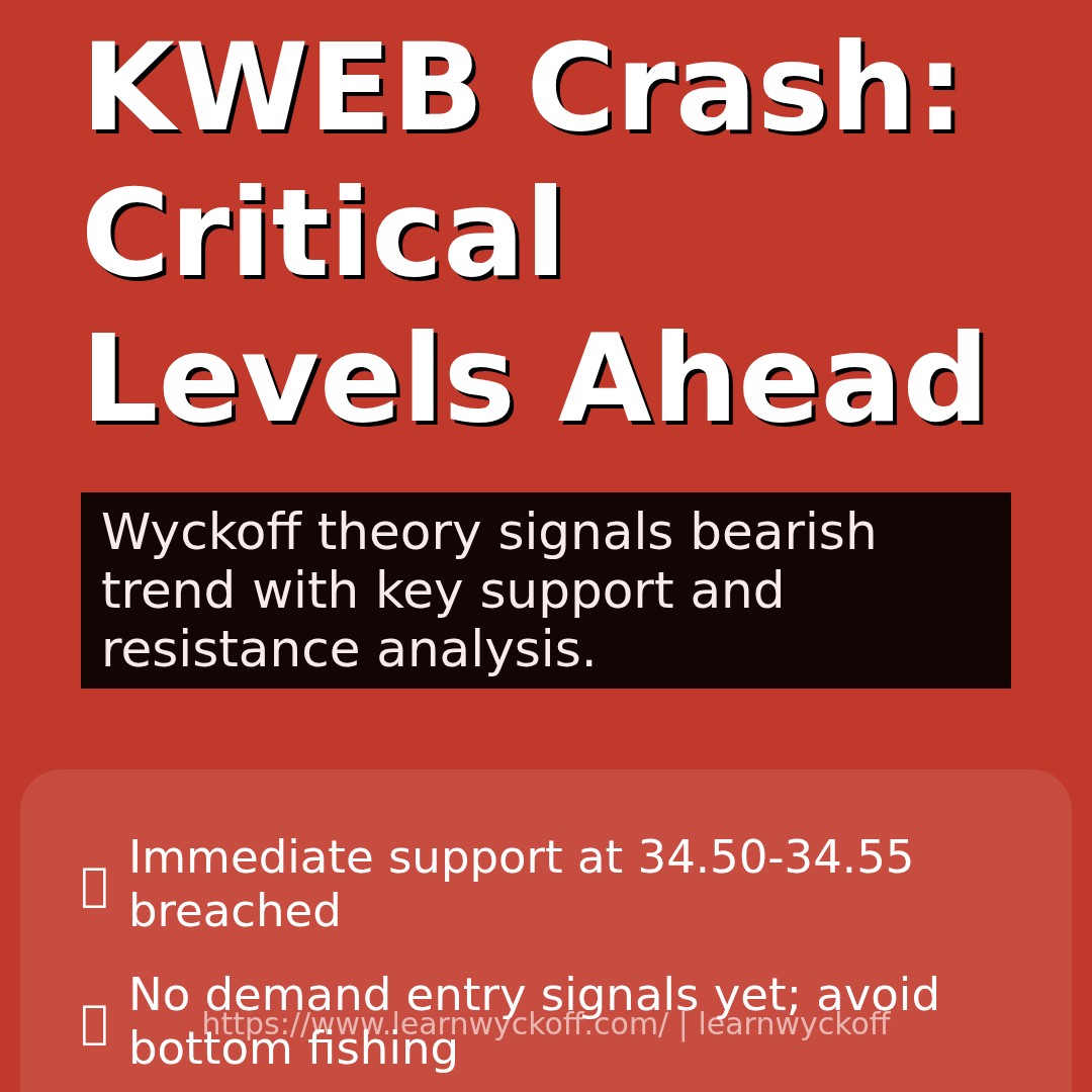 20251225 KWEB Market Data Review Report (Based on Wyckoff Volume-Price Perspective)