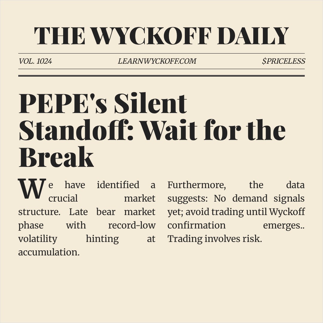 20260309 PEPEUSDT Market Data Review Report (Based on Wyckoff Volume-Price Perspective)