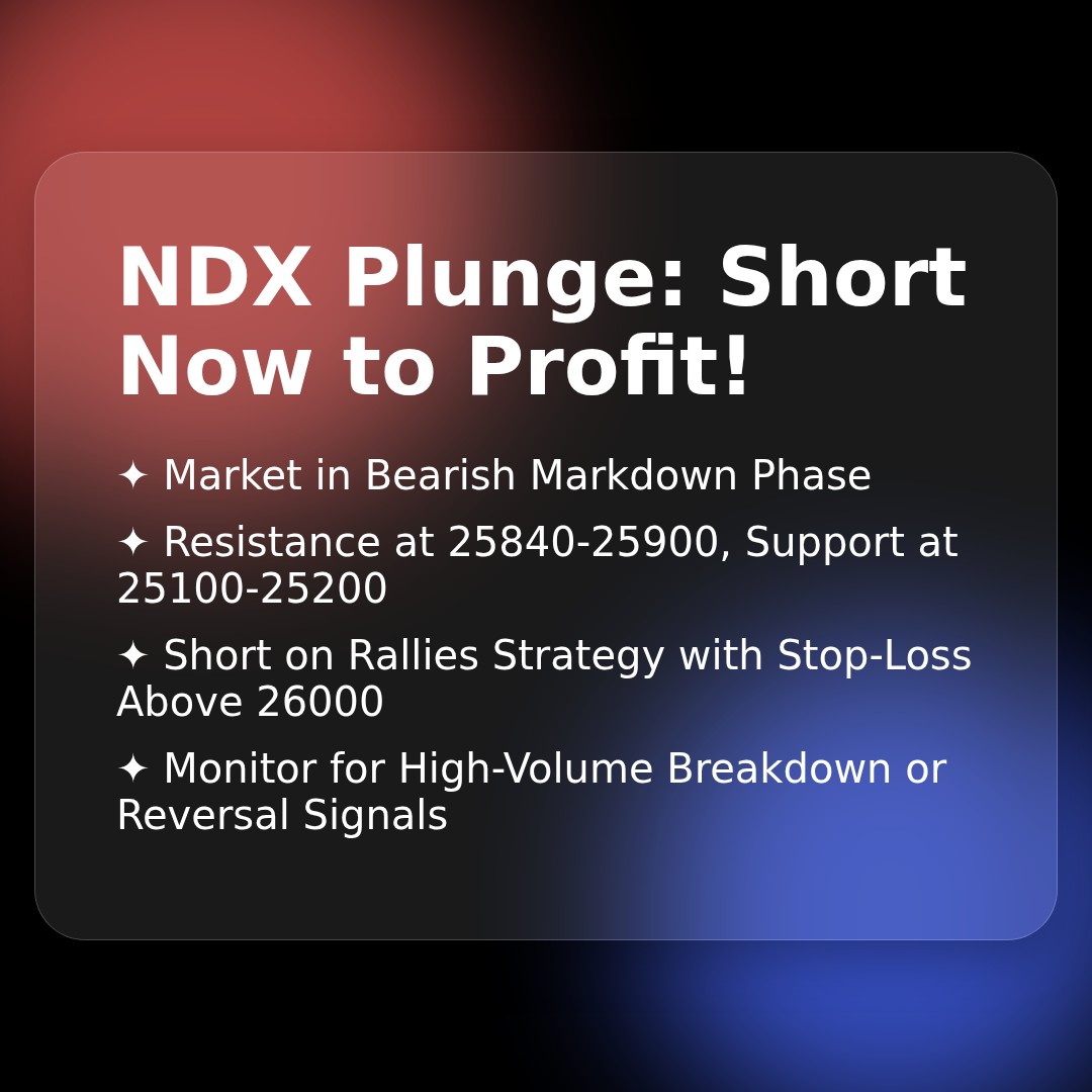 20260203 NDX Market Data Review Report (Based on Wyckoff Volume-Price Perspective)
