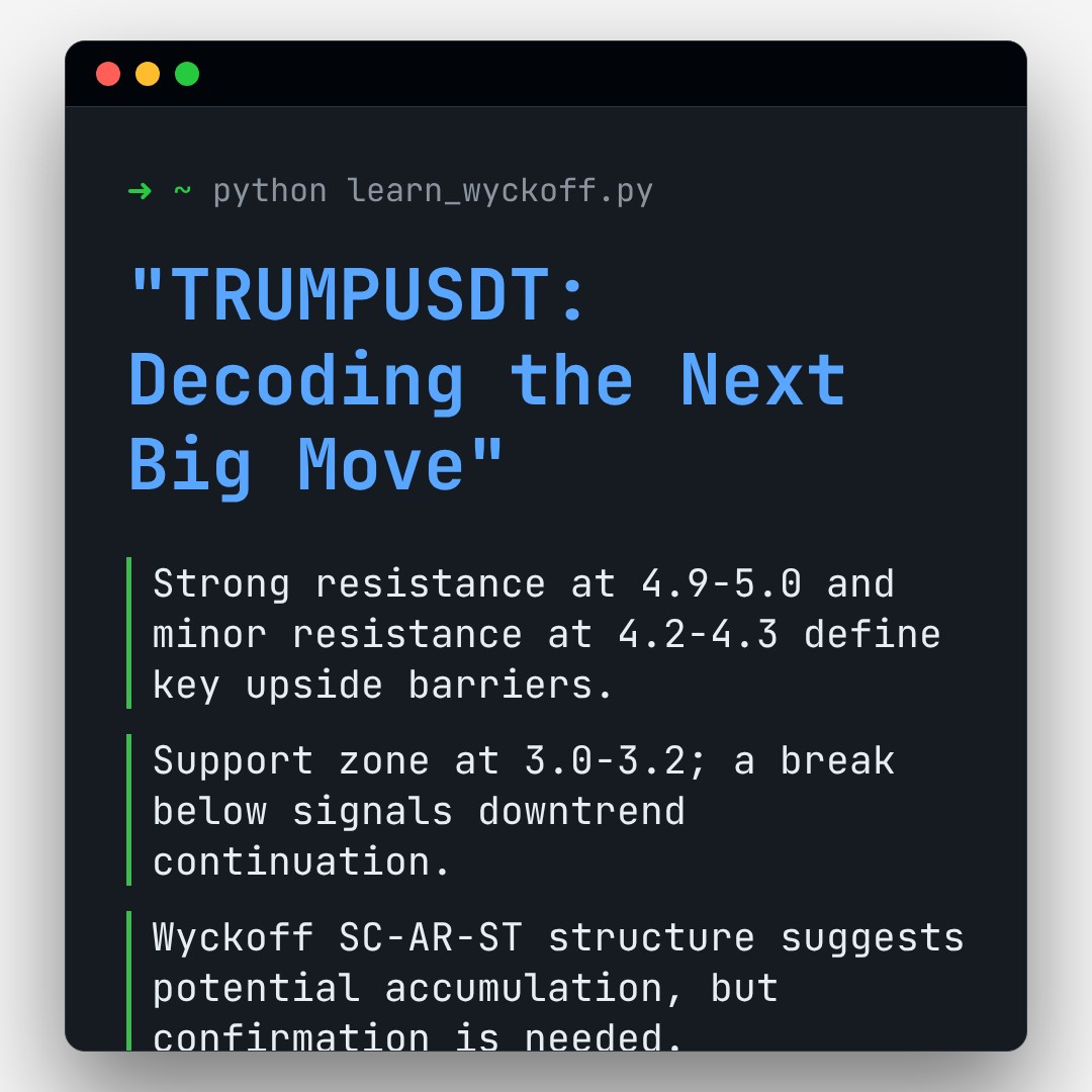 20260210 TRUMPUSDT Market Data Review Report (Based on Wyckoff Volume-Price Perspective)