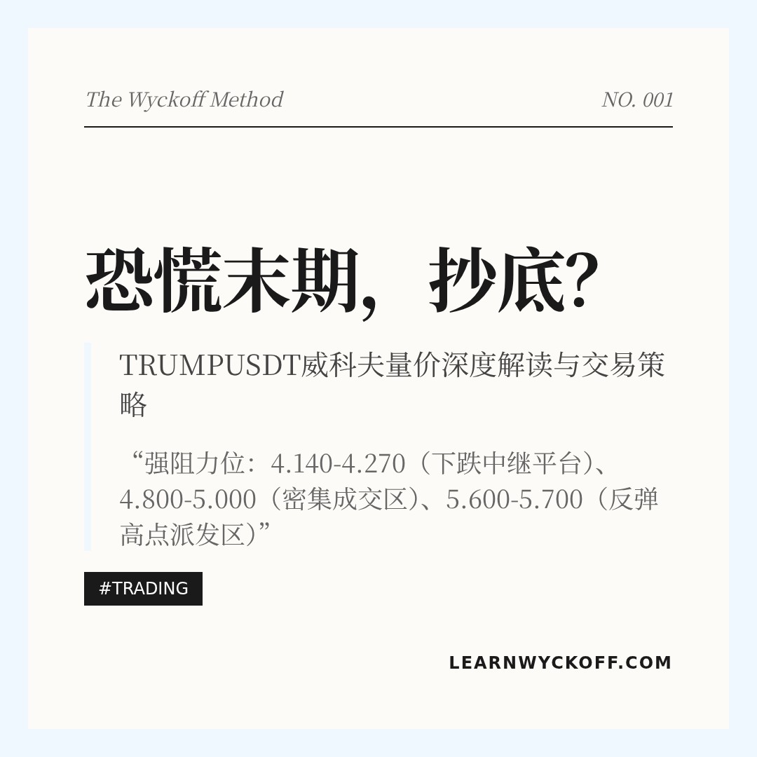 20260208 TRUMPUSDT 行情数据复盘报告（基于威科夫量价视角）