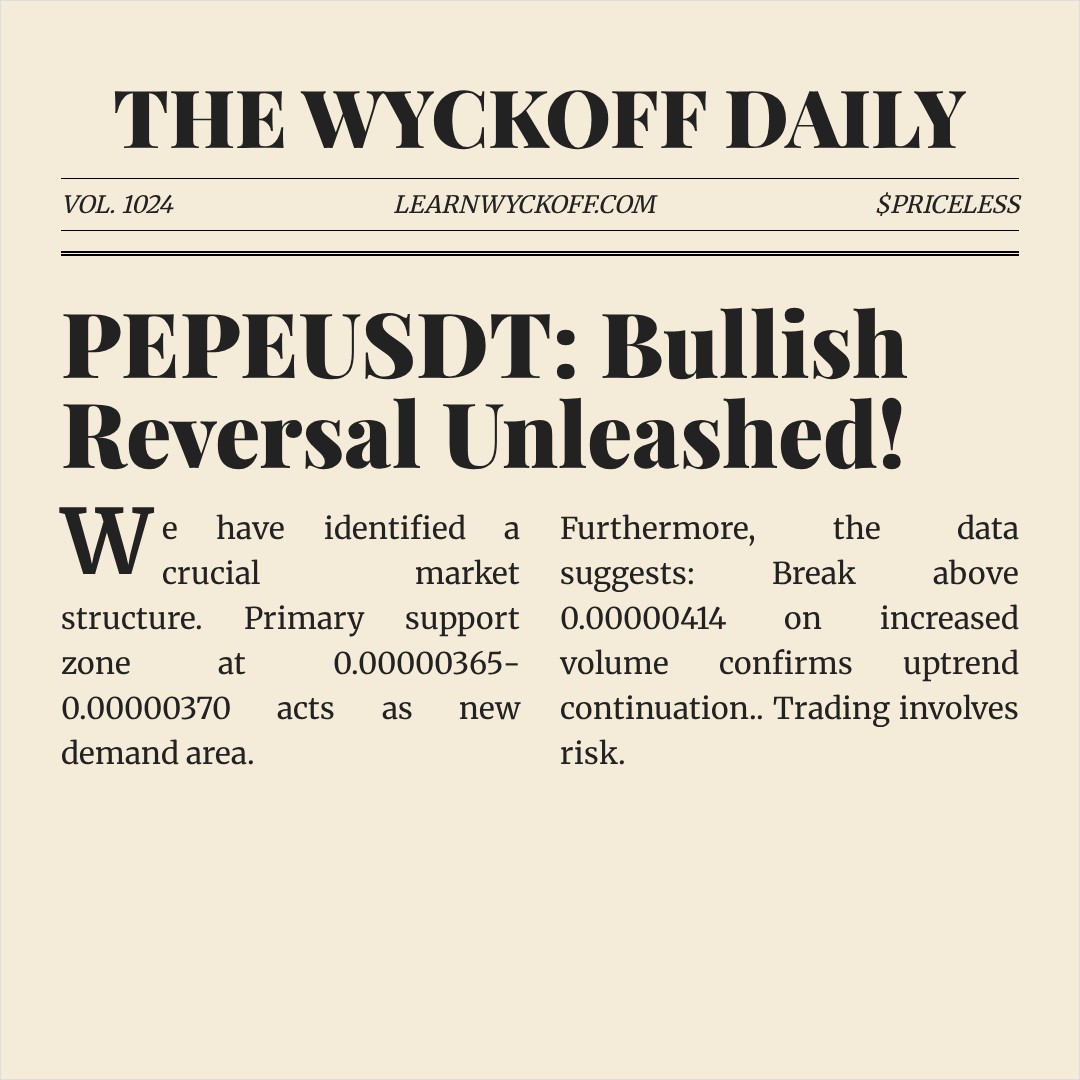 20260316 PEPEUSDT Market Data Review Report (Based on Wyckoff Volume-Price Perspective)