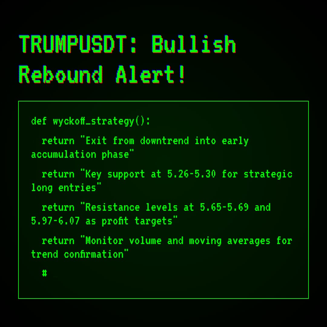 20260106 TRUMPUSDT Market Data Review Report (Based on Wyckoff Volume-Price Perspective)