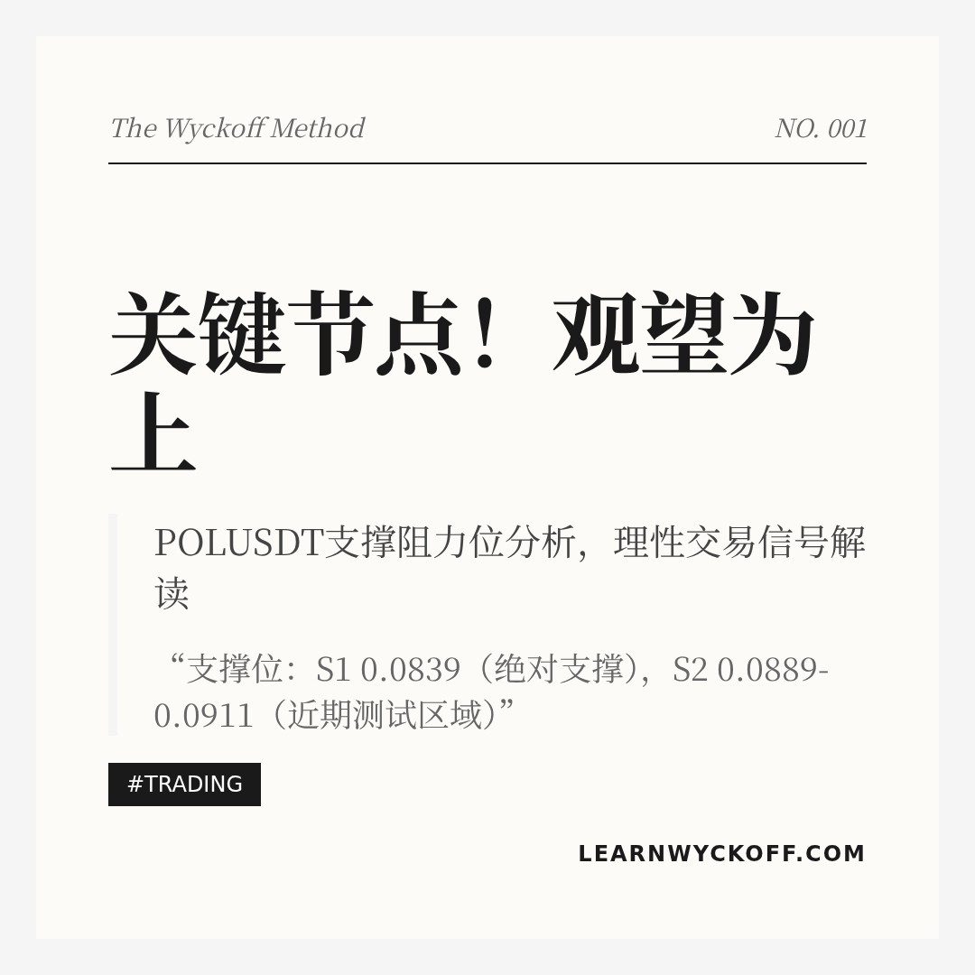 20260224 POLUSDT 行情数据复盘报告（基于威科夫量价视角）