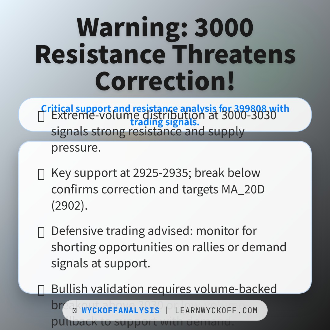 20260121 399808 Market Data Review Report (Based on Wyckoff Volume-Price Perspective)