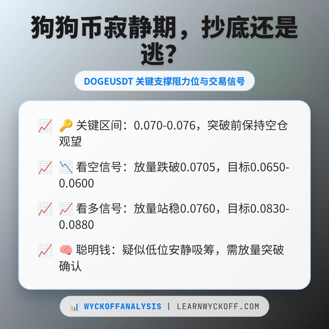 20260718 DOGEUSDT 行情数据复盘报告（基于威科夫量价视角）