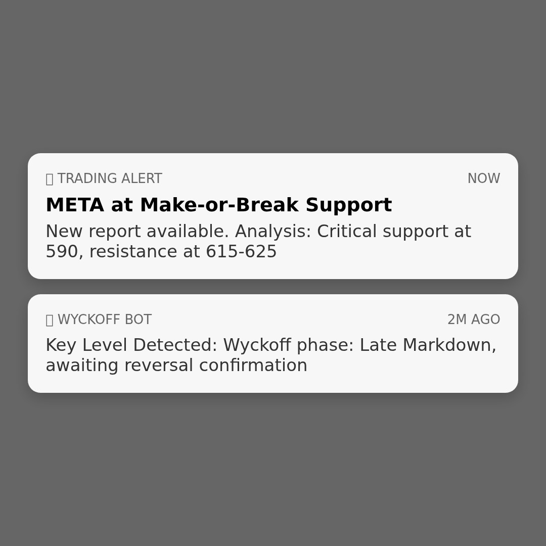 20260325 META Market Data Review Report (Based on Wyckoff Volume-Price Perspective)