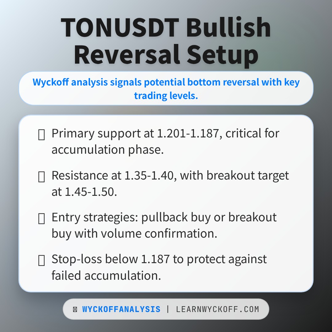 20260328 TONUSDT Market Data Review Report (Based on Wyckoff Volume-Price Perspective)