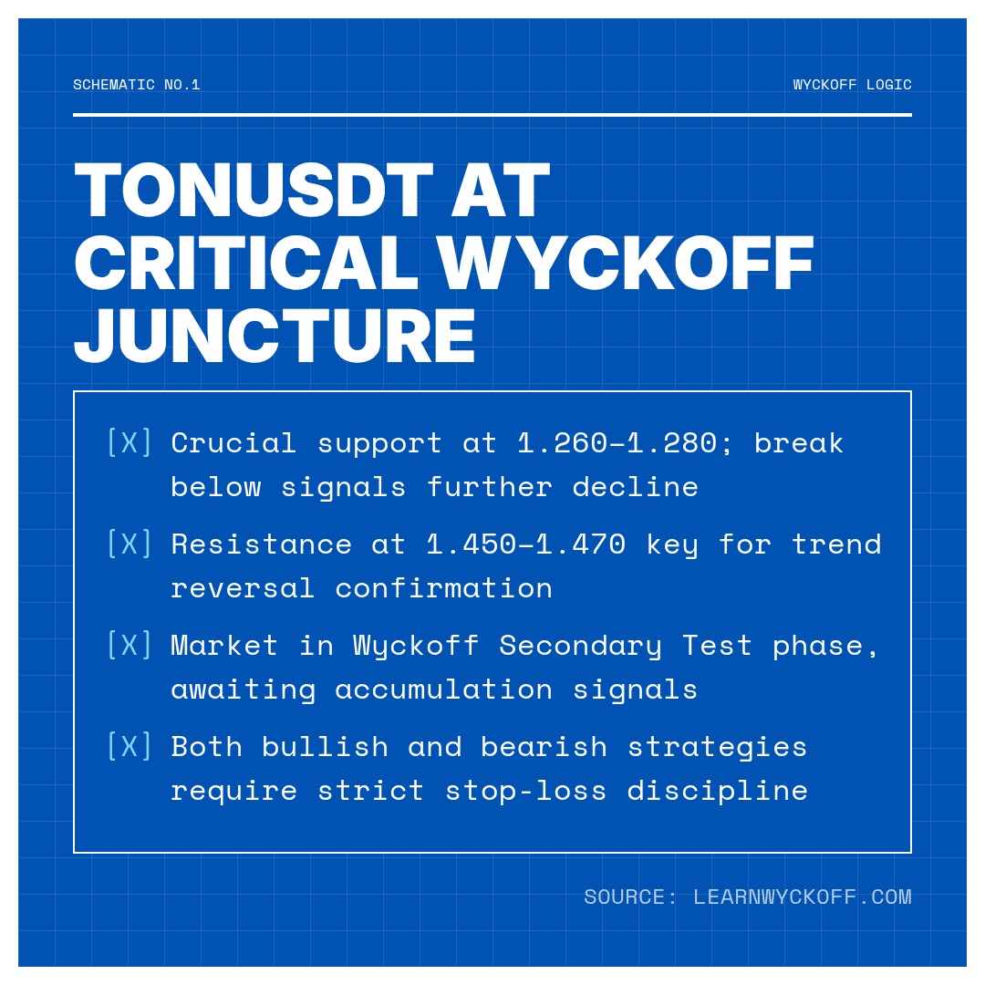 20260220 TONUSDT Market Data Review Report (Based on Wyckoff Volume-Price Perspective)