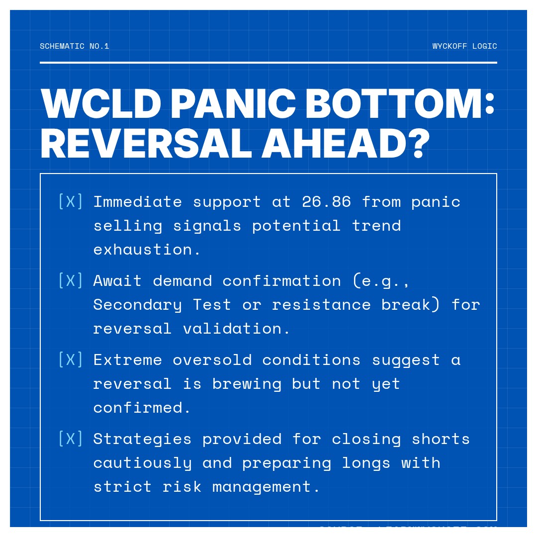20260205 WCLD Market Data Review Report (Based on Wyckoff Volume-Price Perspective)