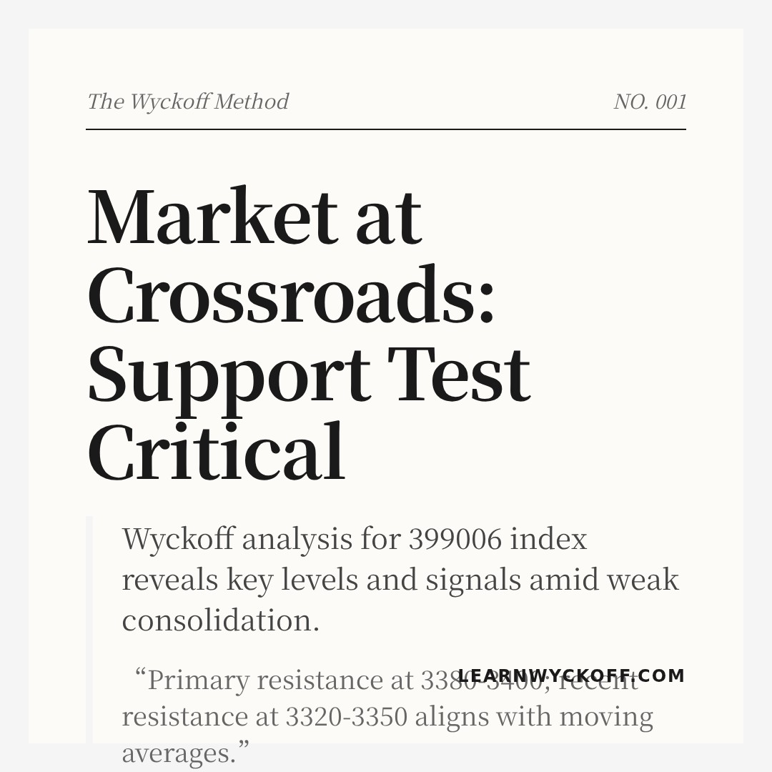 20260216 399006 Market Data Review Report (Based on Wyckoff Volume-Price Perspective)