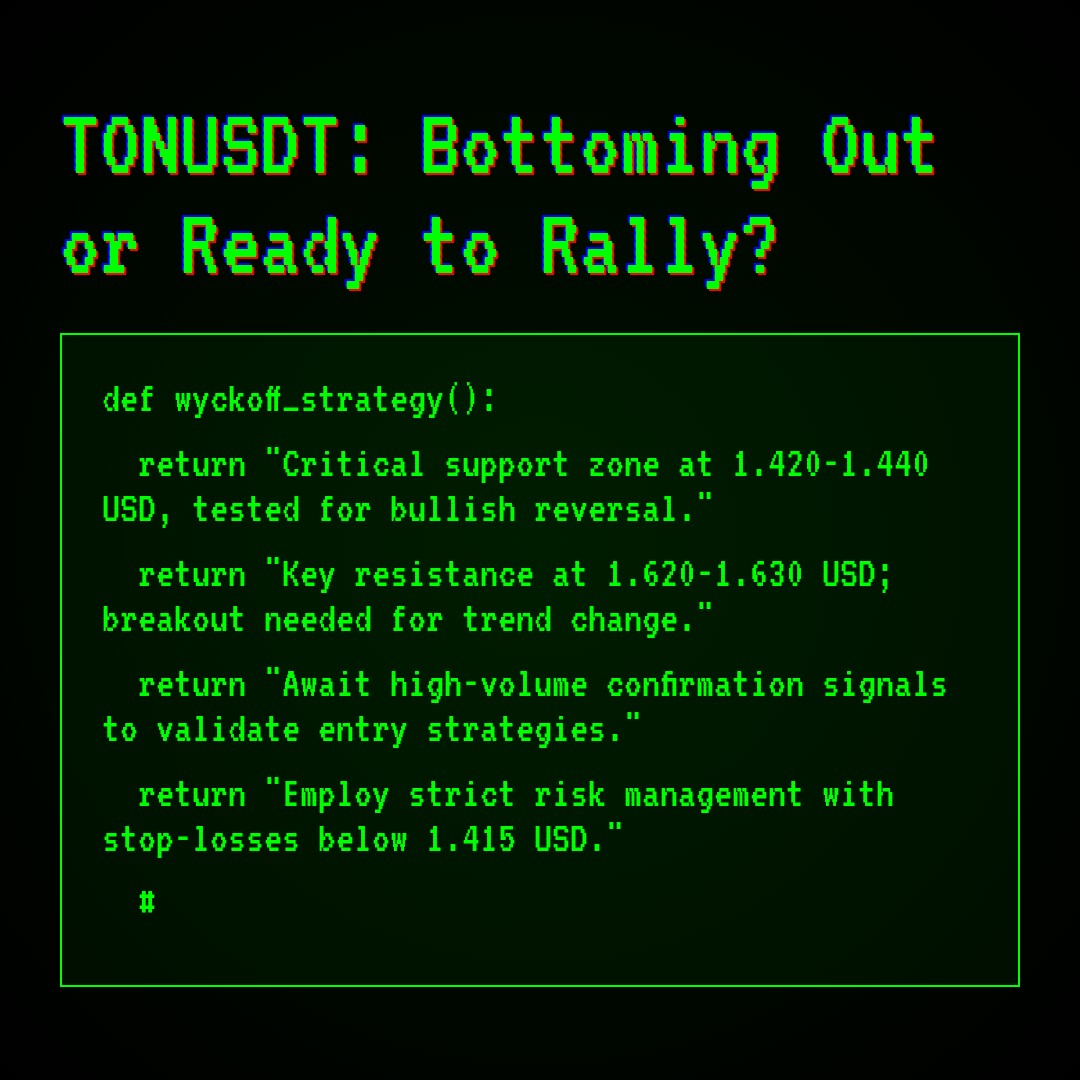 20251229 TONUSDT Market Data Review Report (Based on Wyckoff Volume-Price Perspective)
