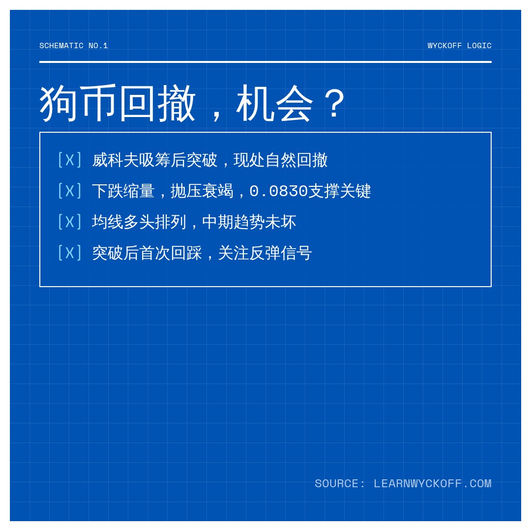 20260826 DOGEUSDT 行情数据复盘报告（基于威科夫量价视角）
