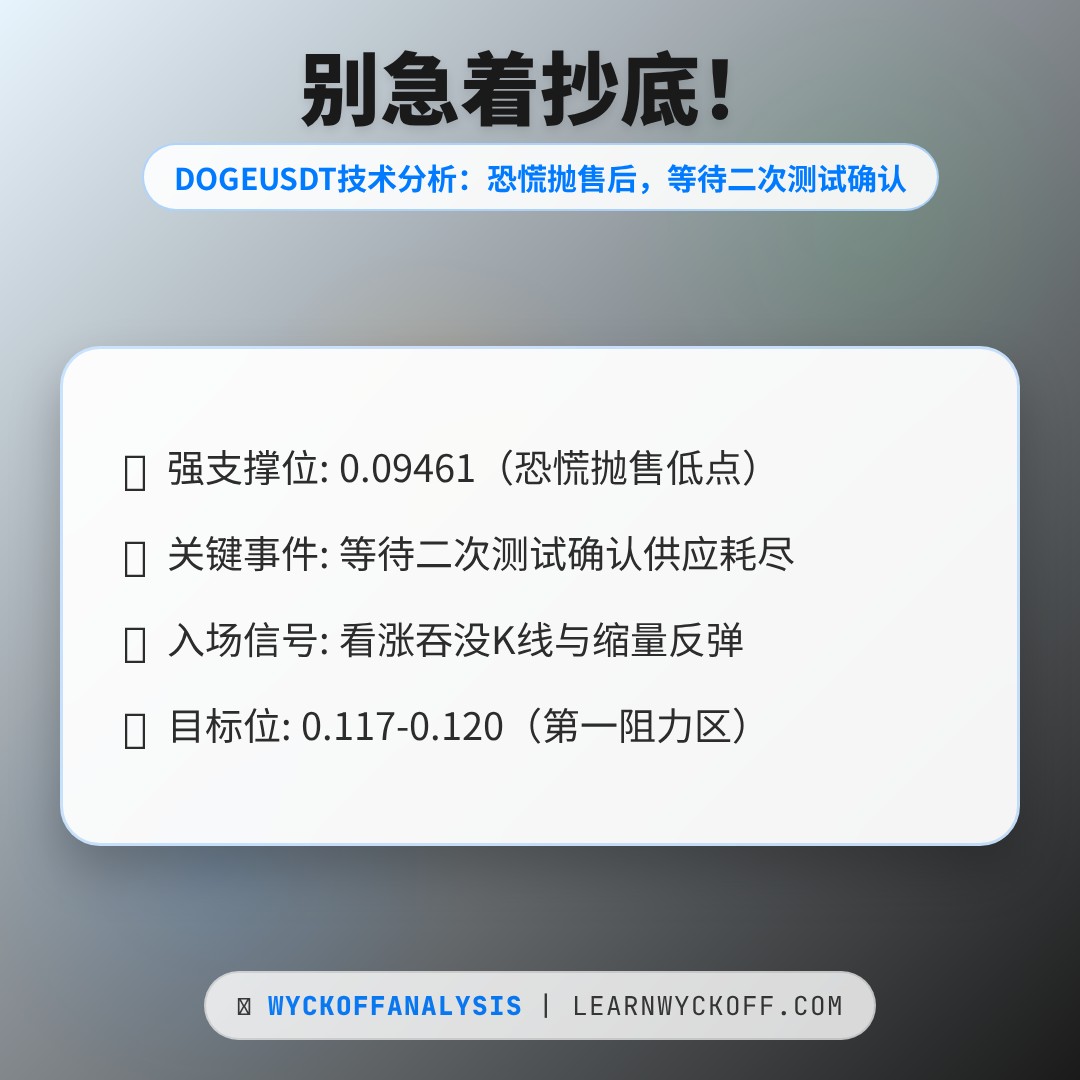 20260131 DOGEUSDT 行情数据复盘报告（基于威科夫量价视角）