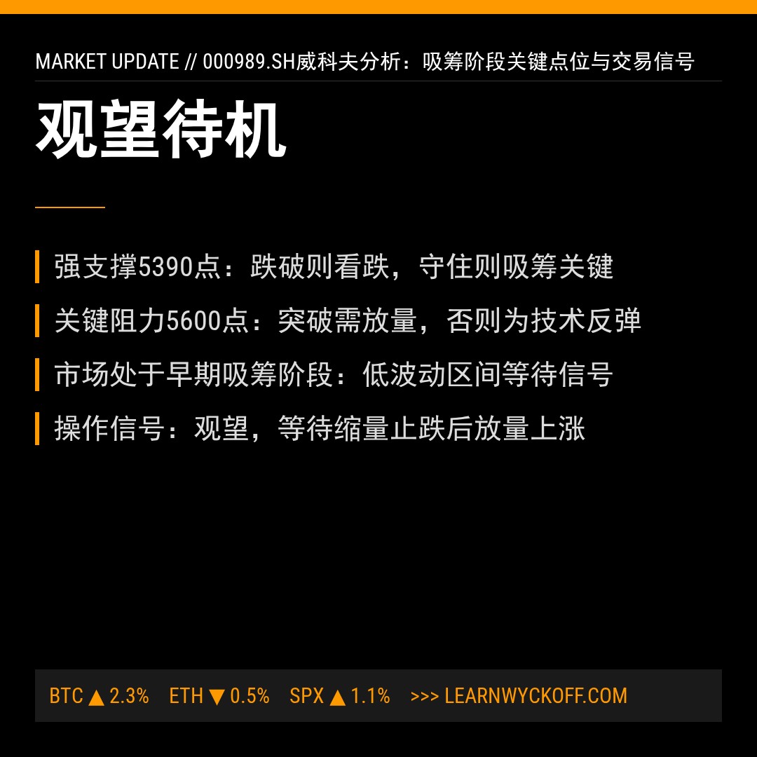 20260302 000989.SH 行情数据复盘报告（基于威科夫量价视角）