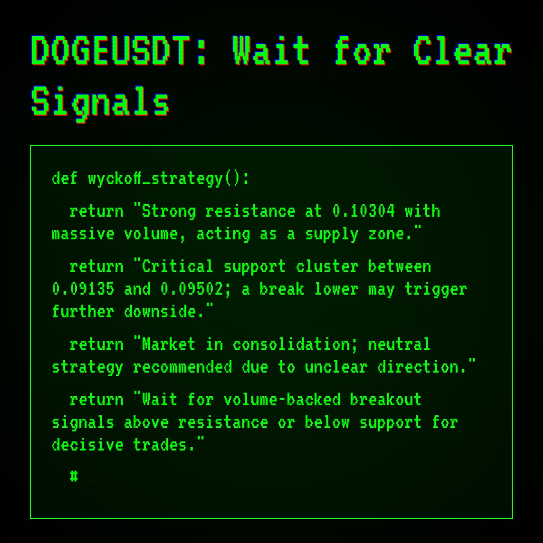 20260418 DOGEUSDT Market Data Review Report (Based on Wyckoff Volume-Price Perspective)