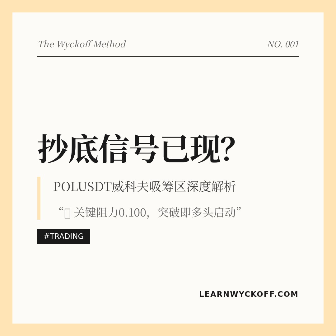 20260507 POLUSDT 行情数据复盘报告（基于威科夫量价视角）