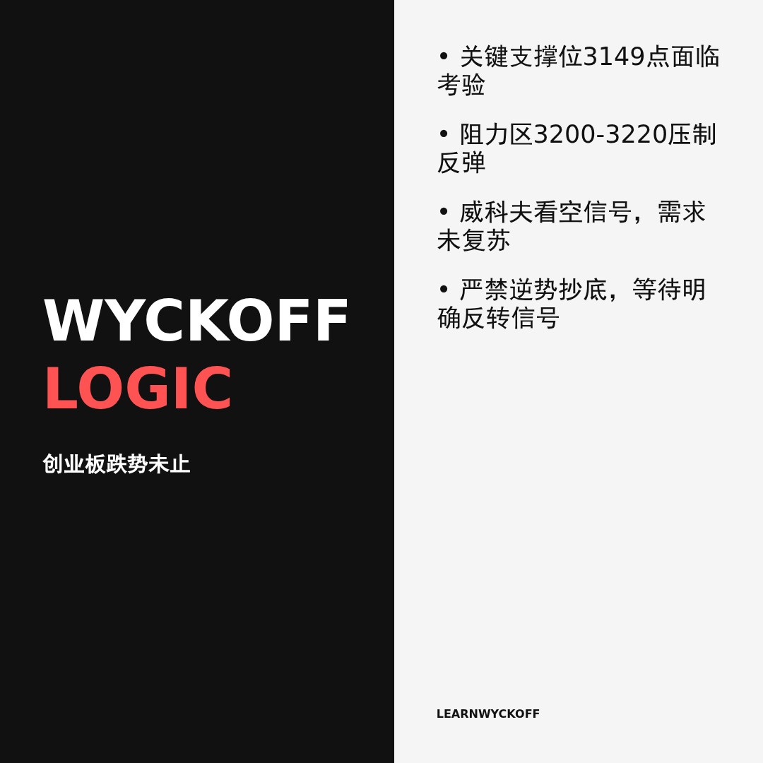 20260407 399006 行情数据复盘报告（基于威科夫量价视角）