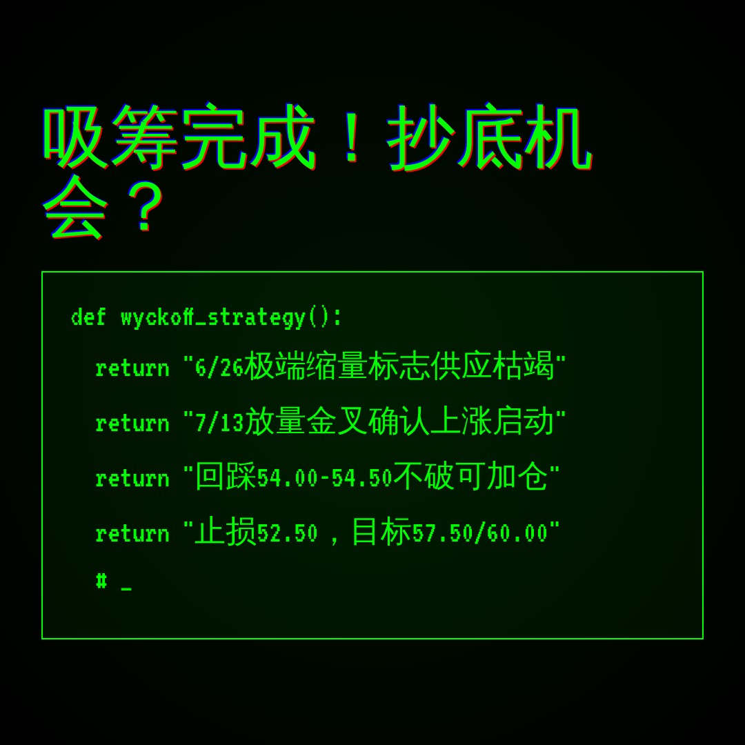 20260716 XLE 行情数据复盘报告（基于威科夫量价视角）