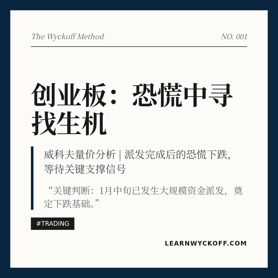 20260304 399006 行情数据复盘报告（基于威科夫量价视角）