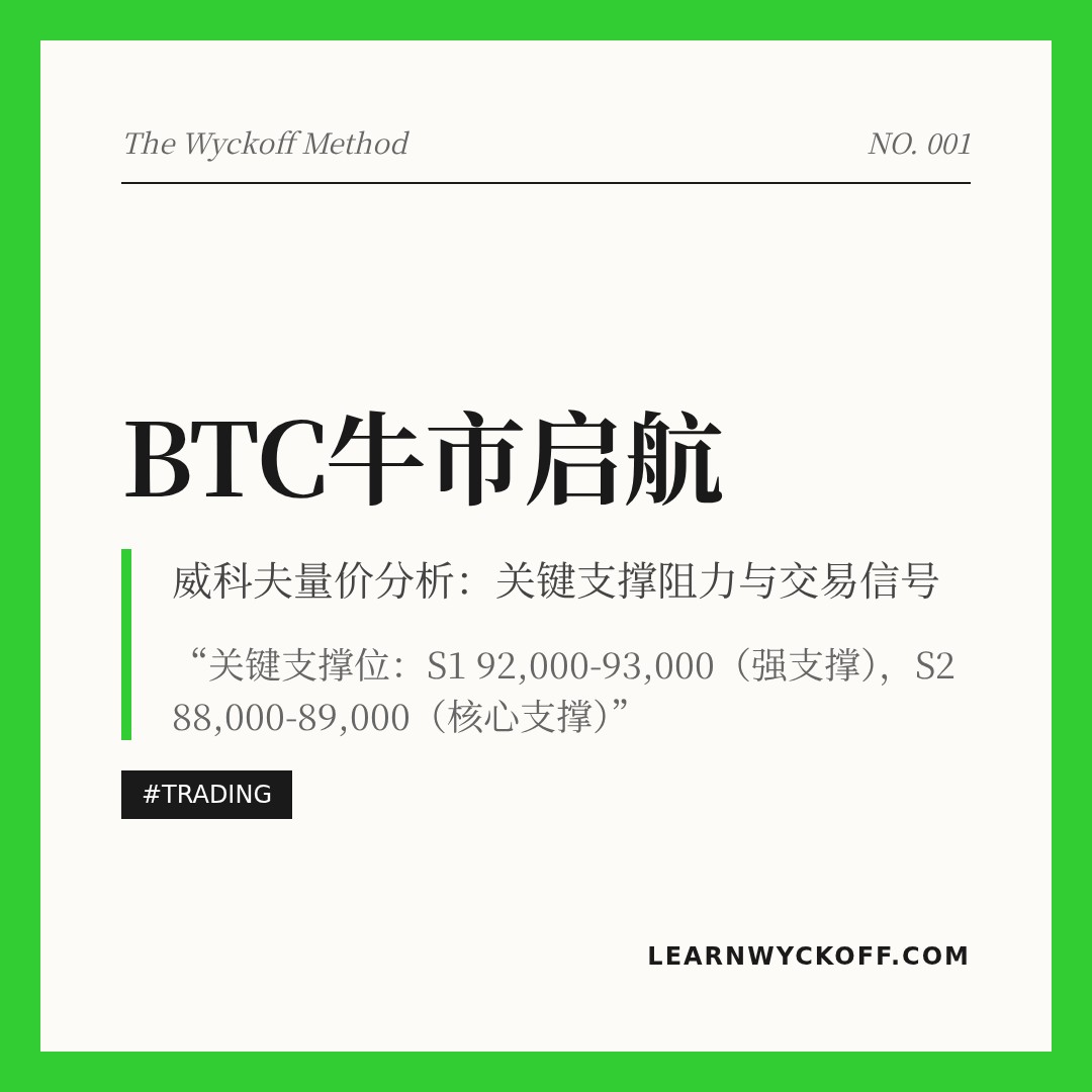 20260116 BTCUSDT 行情数据复盘报告（基于威科夫量价视角）