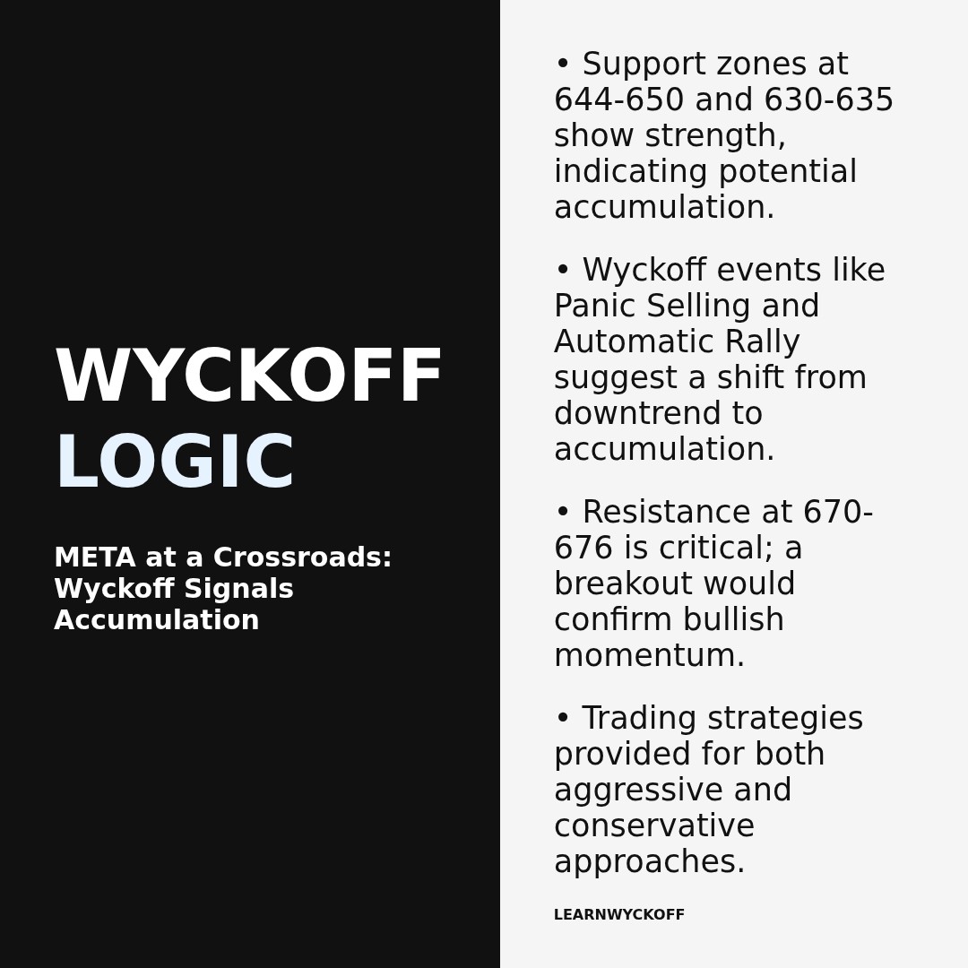 20260107 META Market Data Review Report (Based on Wyckoff Volume-Price Perspective)