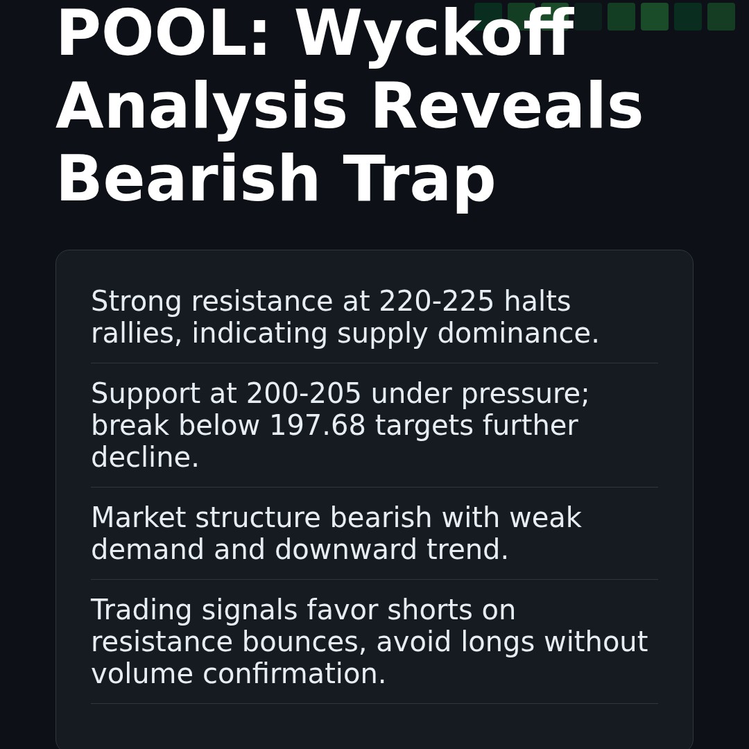 20260409 POOL Market Data Review Report (Based on Wyckoff Volume-Price Perspective)