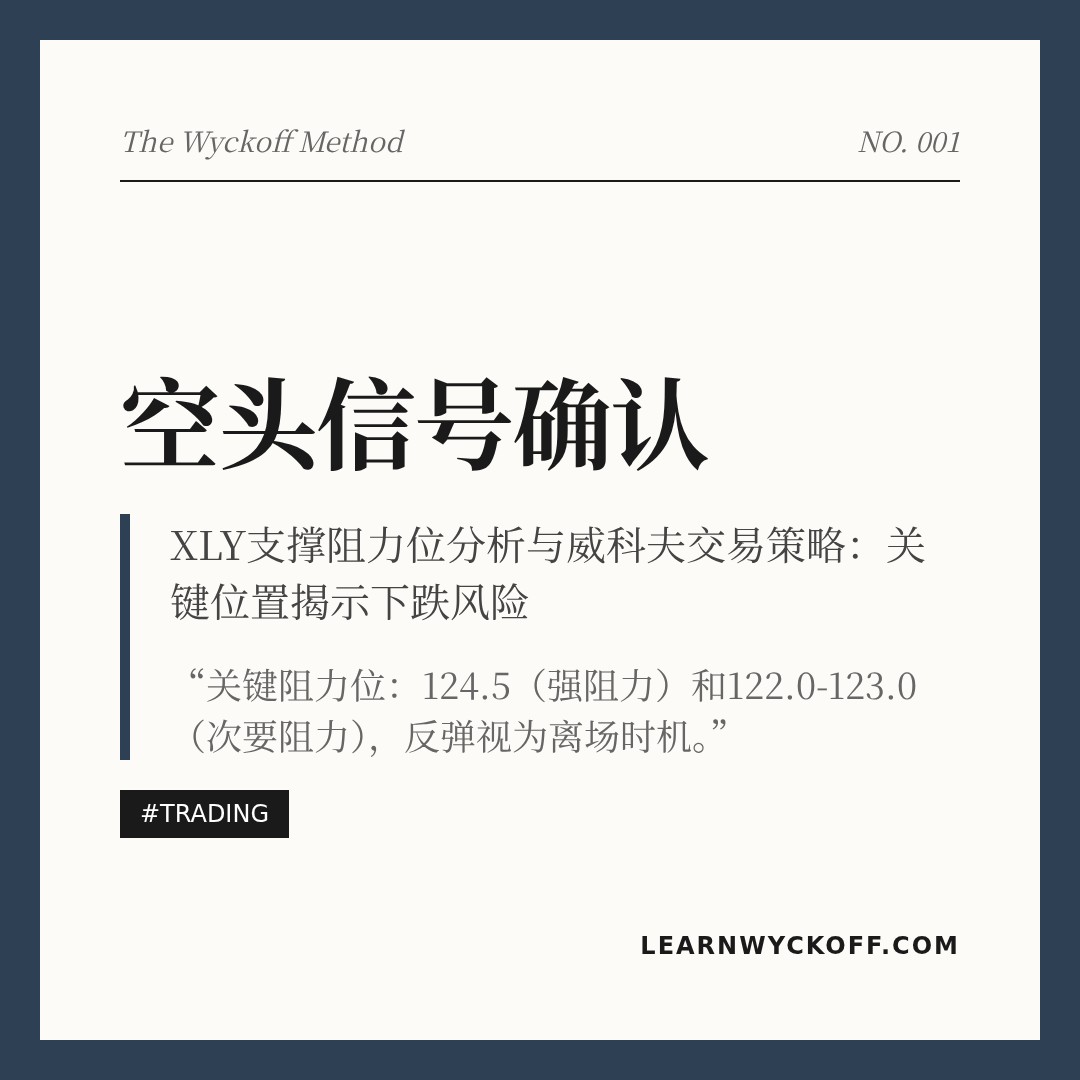 20260302 XLY 行情数据复盘报告（基于威科夫量价视角）