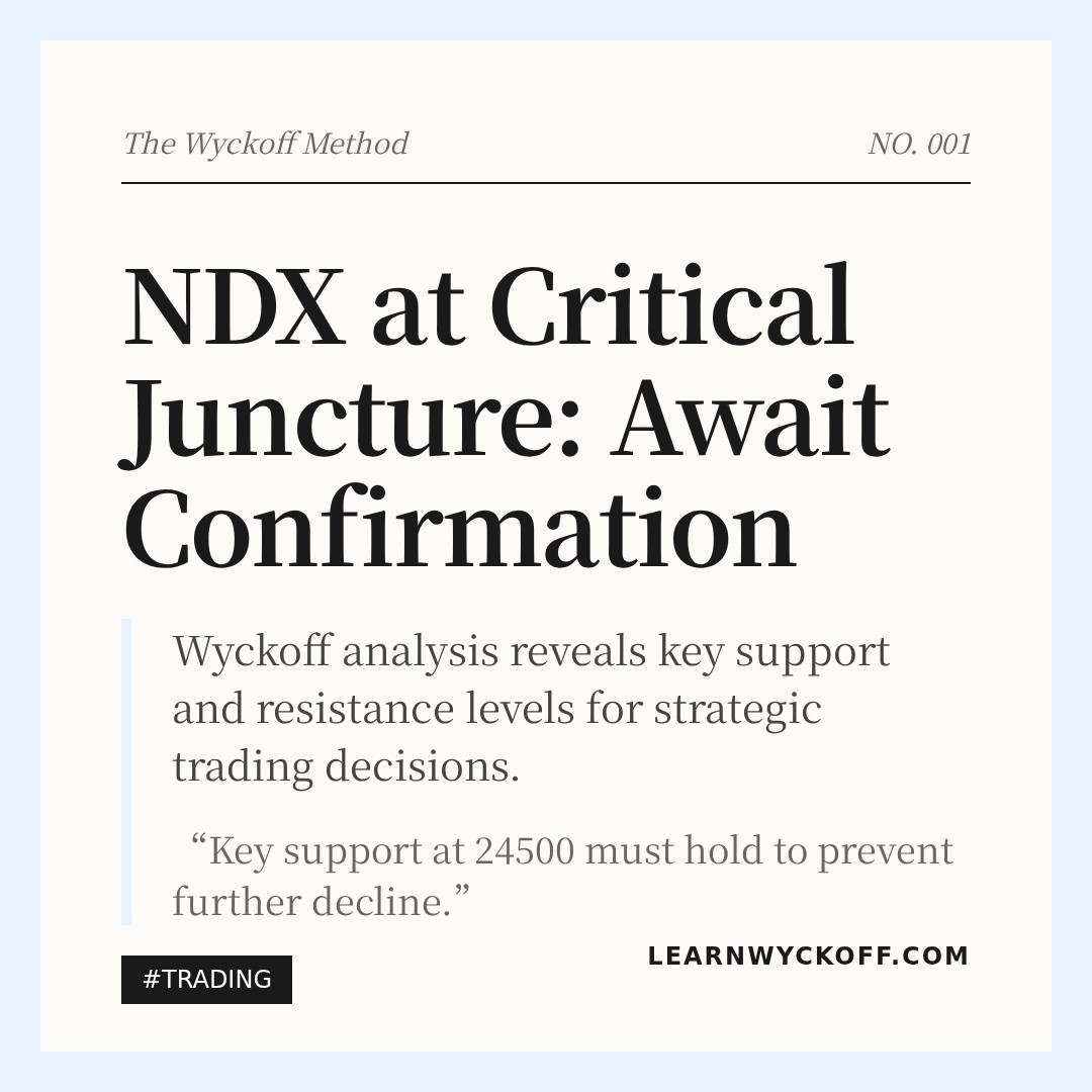 20260302 NDX Market Data Review Report (Based on Wyckoff Volume-Price Perspective)