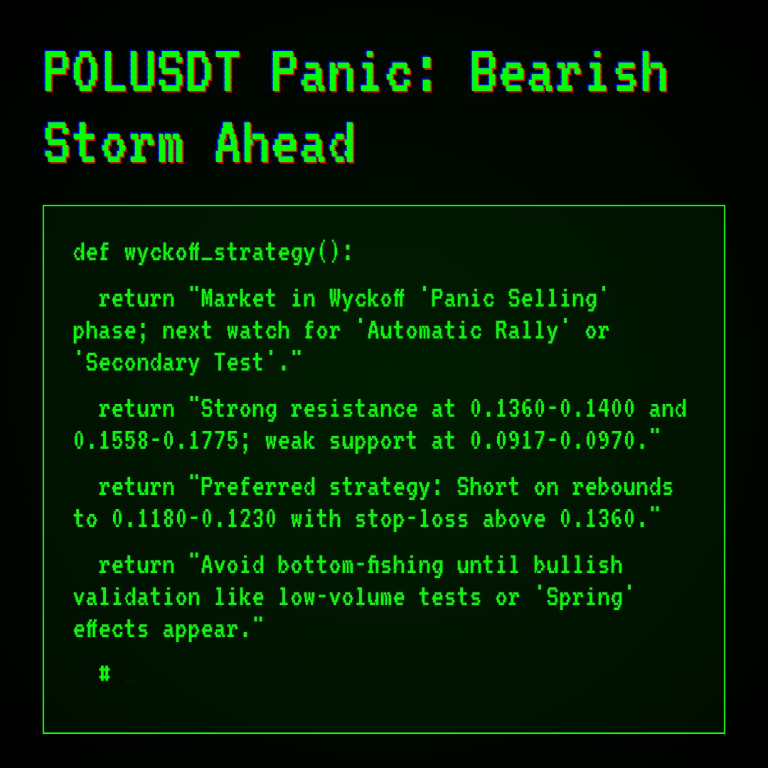 20260206 POLUSDT Market Data Review Report (Based on Wyckoff Volume-Price Perspective)