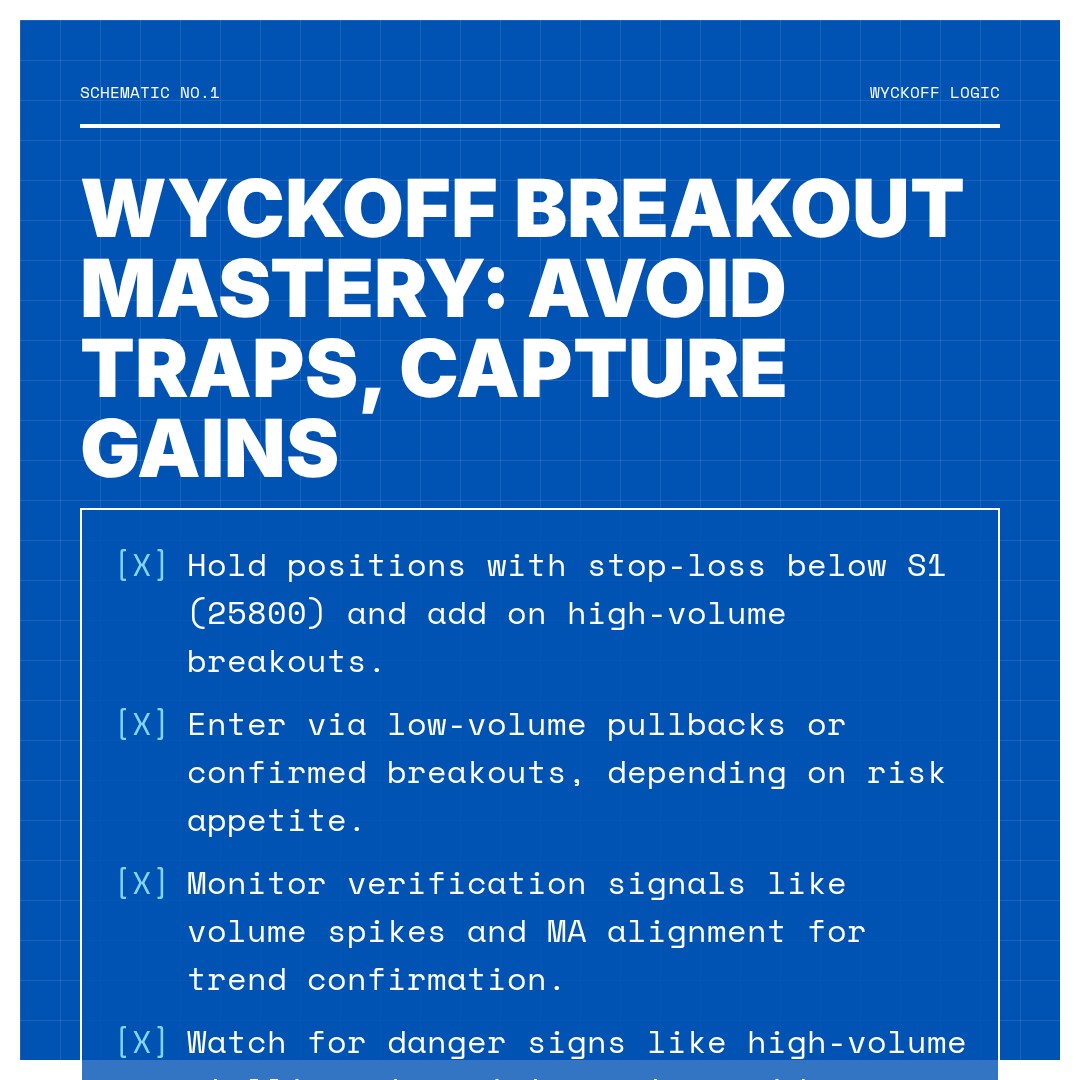 20260112 HSI Market Data Review Report (Based on Wyckoff Volume-Price Perspective)