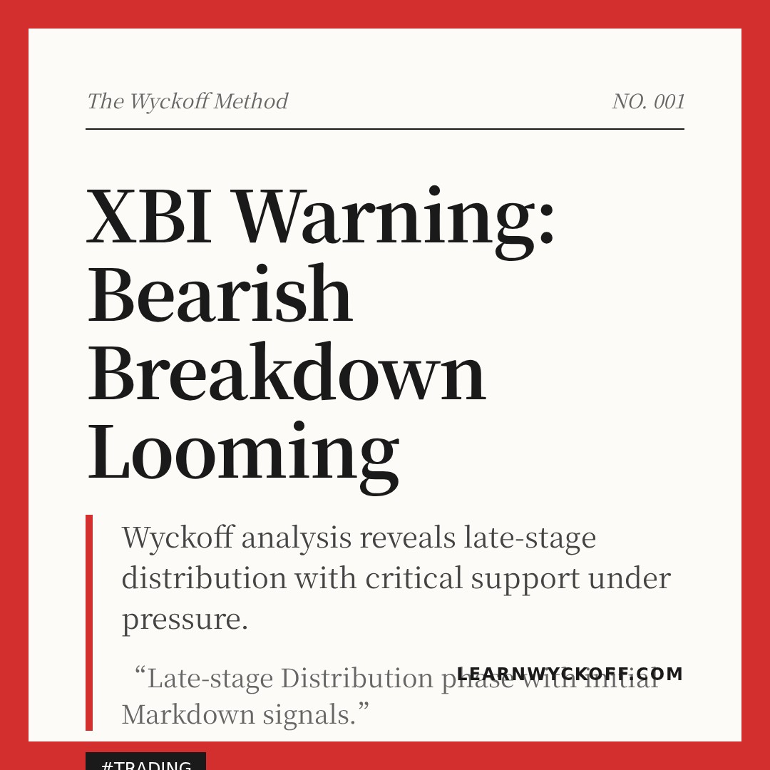 20260213 XBI Market Data Review Report (Based on Wyckoff Volume-Price Perspective)