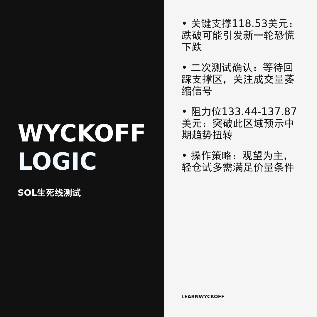 20260126 SOLUSDT 行情数据复盘报告（基于威科夫量价视角）