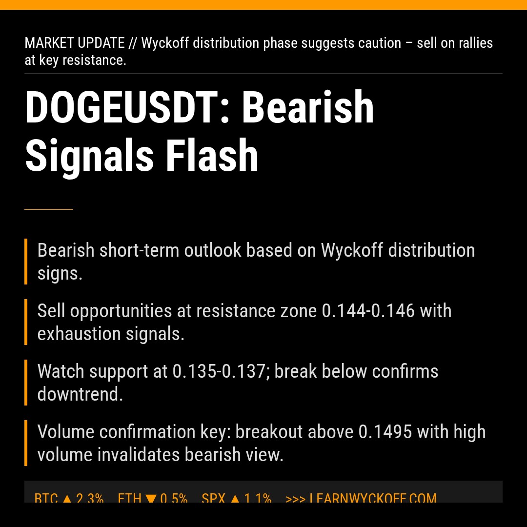 20260113 DOGEUSDT Market Data Review Report (Based on Wyckoff Volume-Price Perspective)