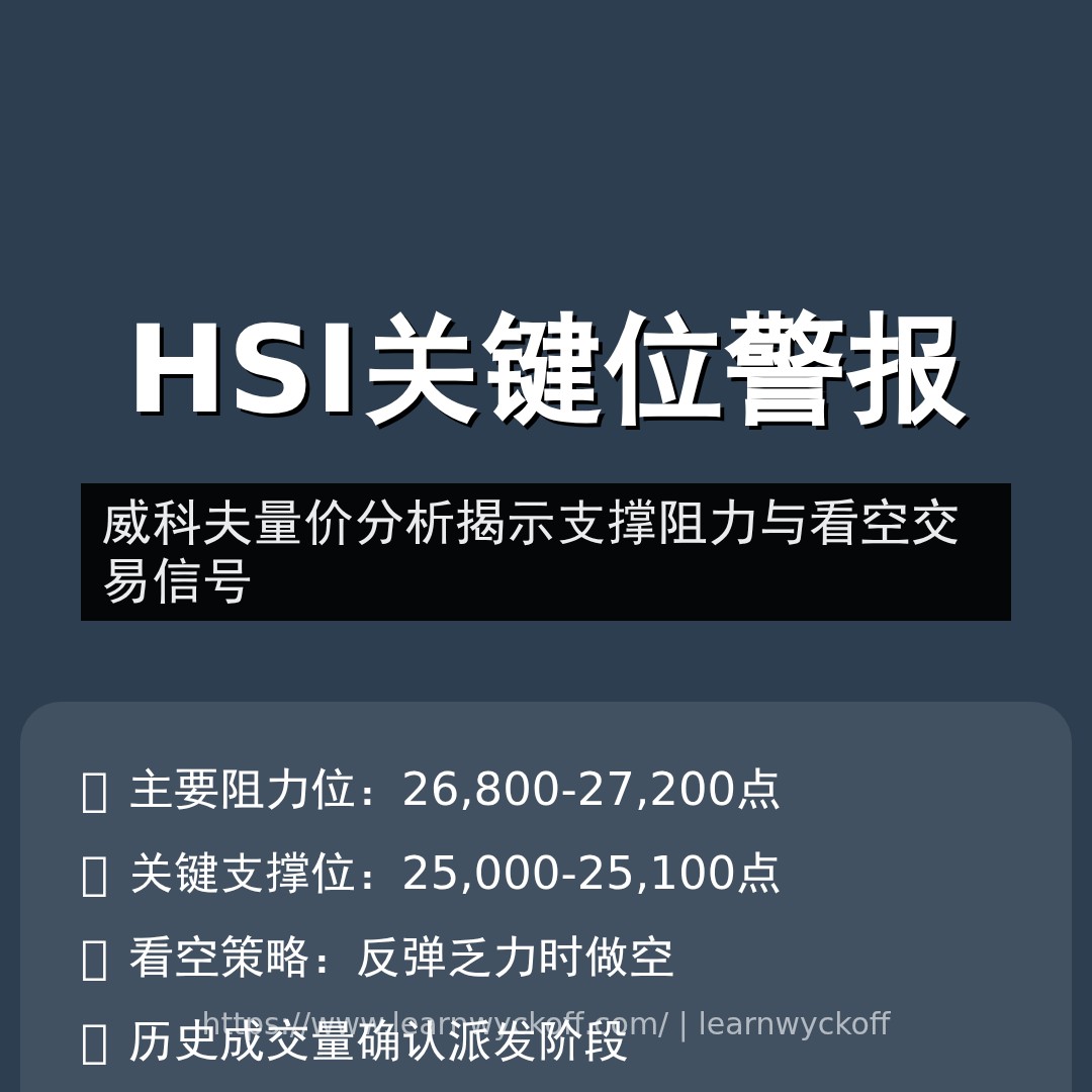 20251226 HSI 行情数据复盘报告（基于威科夫量价视角）