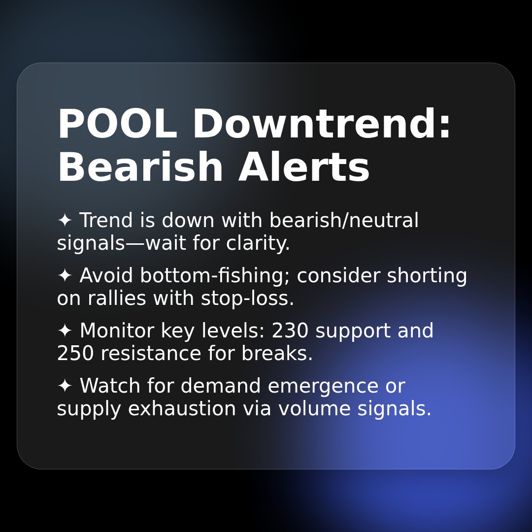 20251226 POOL Market Data Review Report (Based on Wyckoff Volume-Price Perspective)