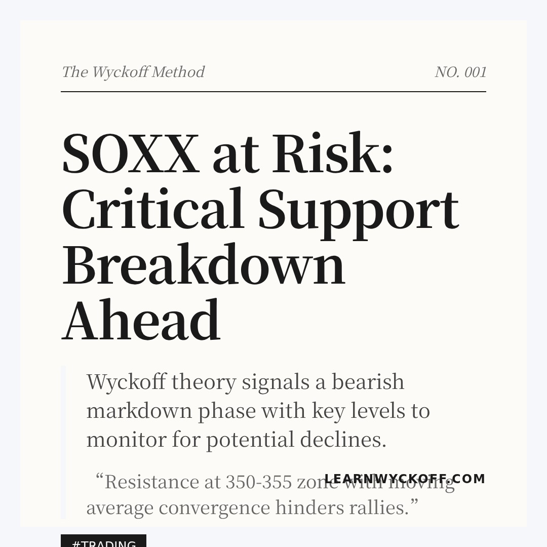 20260323 SOXX Market Data Review Report (Based on Wyckoff Volume-Price Perspective)