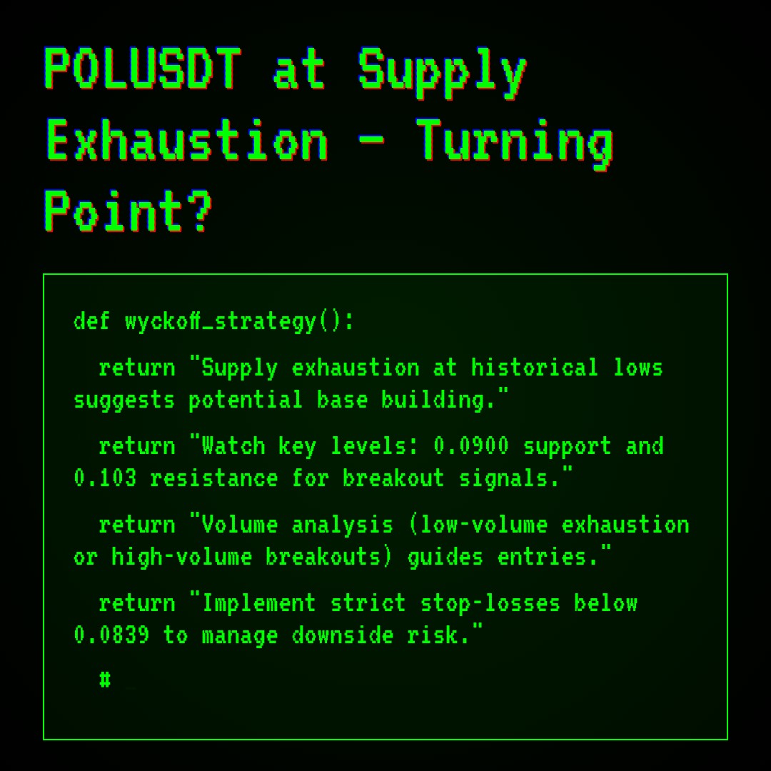 20260209 POLUSDT Market Data Review Report (Based on Wyckoff Volume-Price Perspective)