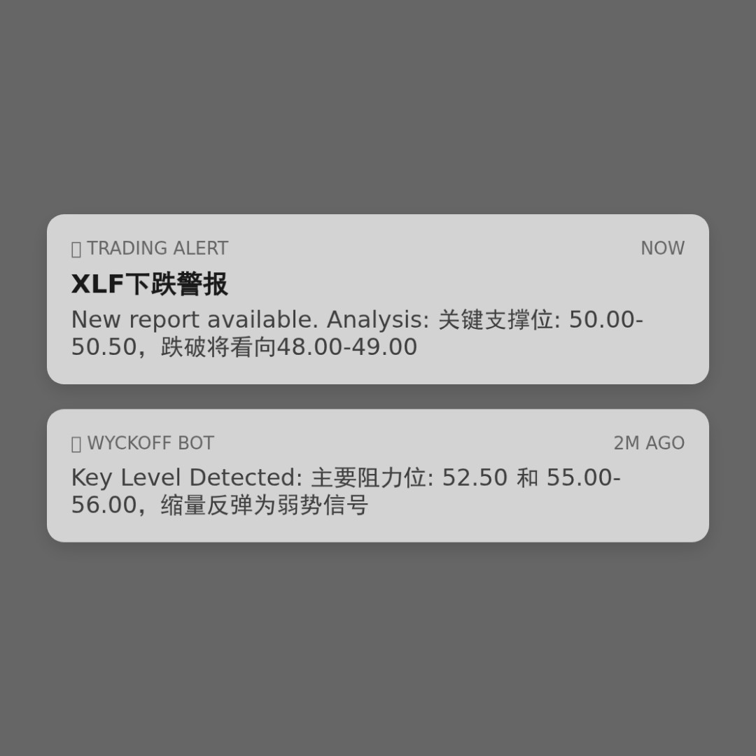 20260224 XLF 行情数据复盘报告（基于威科夫量价视角）