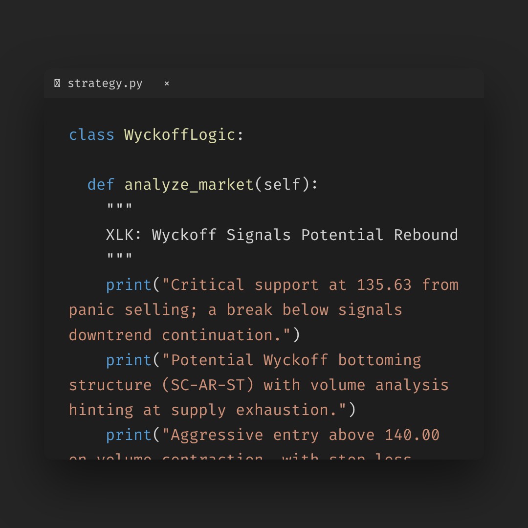 20260217 XLK Market Data Review Report (Based on Wyckoff Volume-Price Perspective)