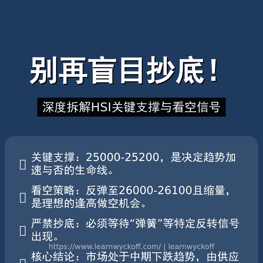 20251229 HSI 行情数据复盘报告（基于威科夫量价视角）