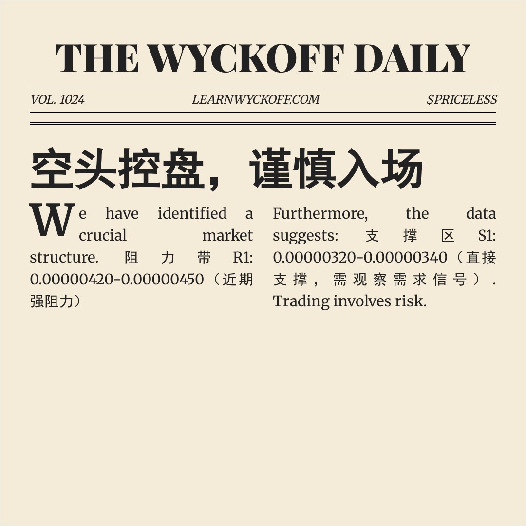 20260311 PEPEUSDT 行情数据复盘报告（基于威科夫量价视角）