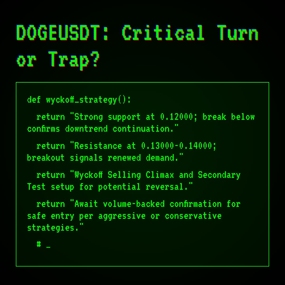 20260120 DOGEUSDT Market Data Review Report (Based on Wyckoff Volume-Price Perspective)
