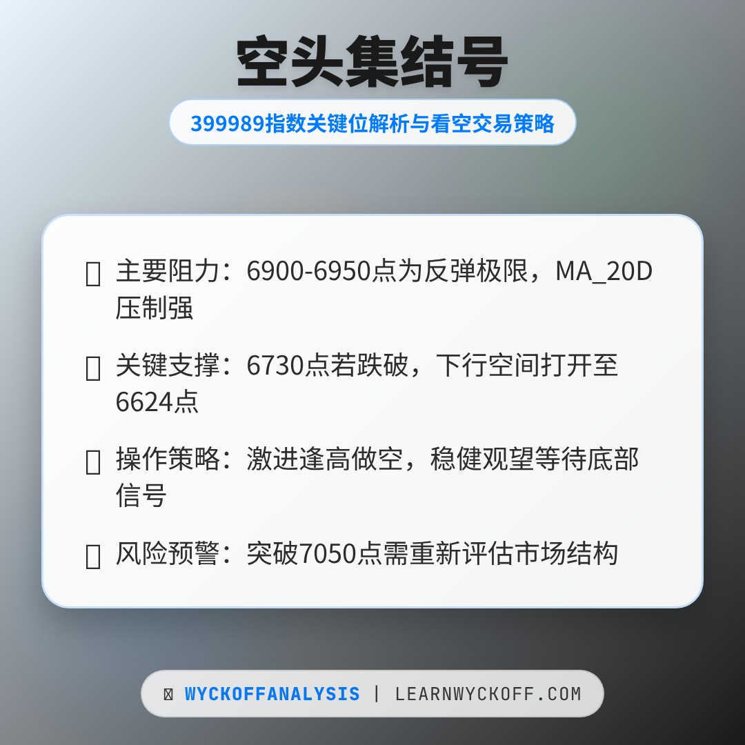 20260318 399989 行情数据复盘报告（基于威科夫量价视角）
