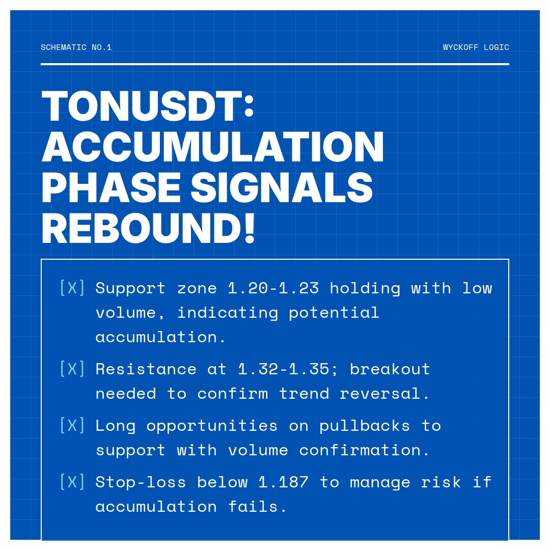 20260403 TONUSDT Market Data Review Report (Based on Wyckoff Volume-Price Perspective)