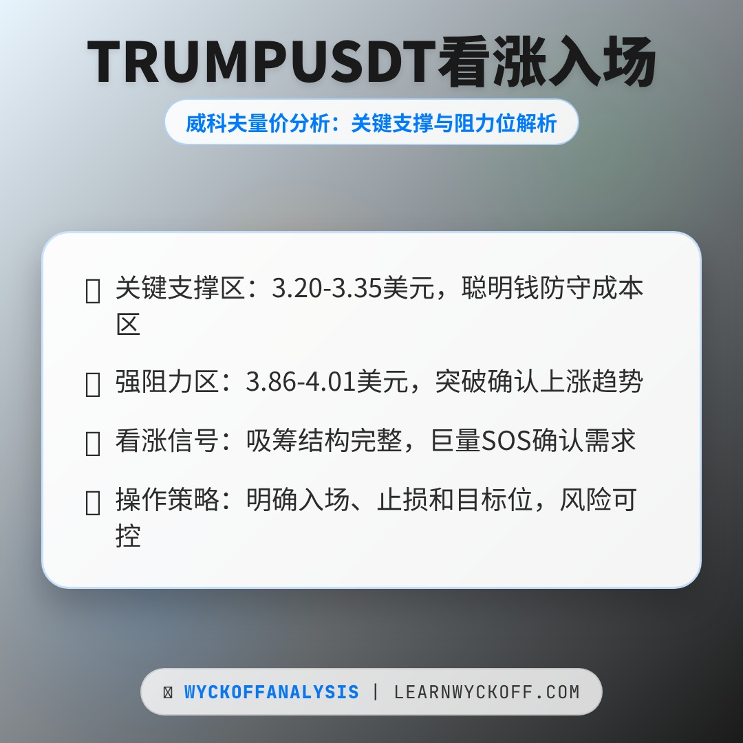 20260325 TRUMPUSDT 行情数据复盘报告（基于威科夫量价视角）